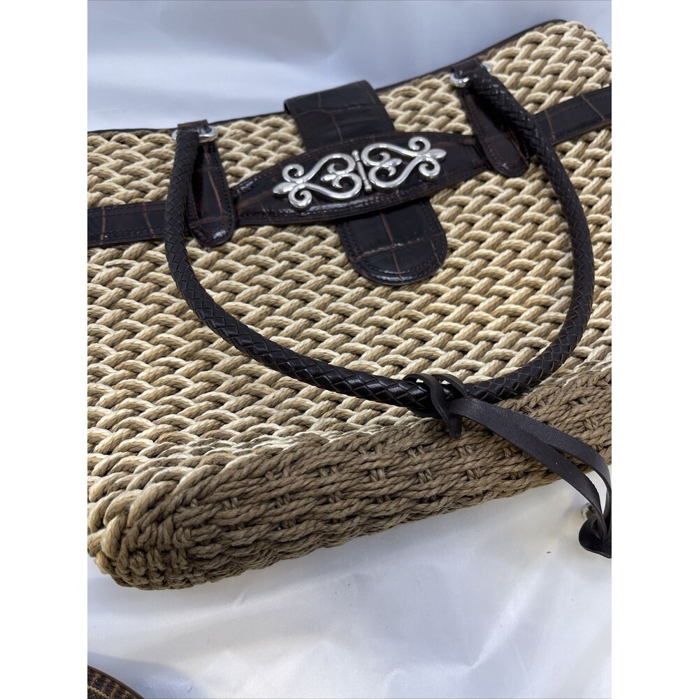 Vintage Brighton Kora Straw Summer Bag